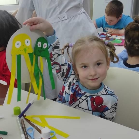 Мастер-класс «Веселые медузы» для отличного настроения