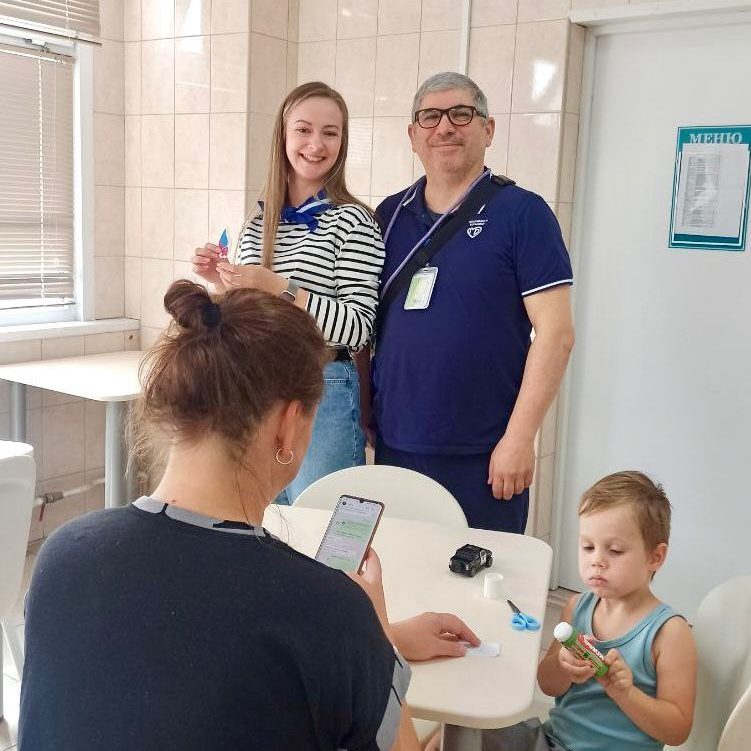 День российского флага - в ДГКБ им. З.А. Башляевой