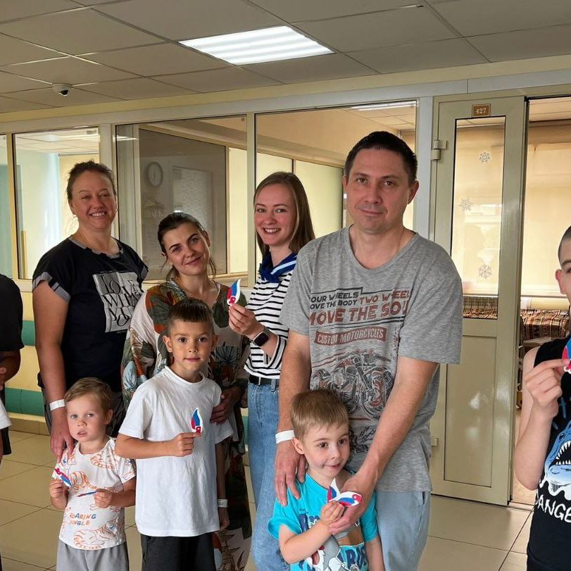 День российского флага - в ДГКБ им. З.А. Башляевой